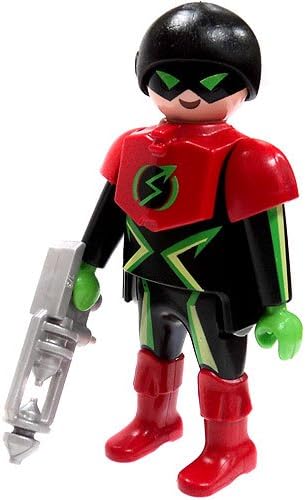 PL5-8 Playmobil Fi?ures Series 5 LOOSE Mini Figure Super Hero