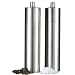 STOHA DESIGN 032826 Salz und Pfeffermühlen Set, Edelstahl