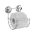 Wenko Super - Loc WC-Rollenhalter Milazzo