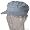 Conductor's Cap / Light Blue Stripe