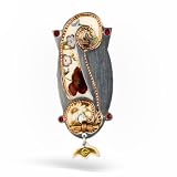 Victorian Floral Spirals Pin from the Artazia Collection #1304 GP OP