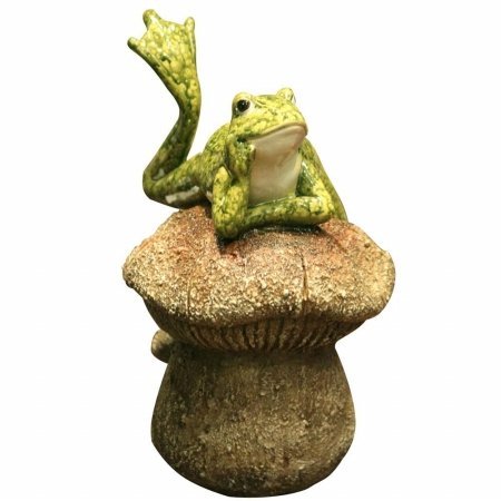 Frog Laying Down Statuary