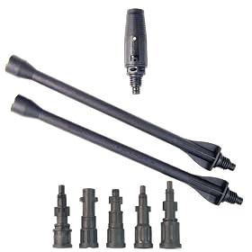 FAIP PowerWasher Universal Pressure Washer Extension Lance with Fan Nozzle #80005