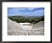 Ancient Greek Theatre, Epidaurus, Unesco World Heritage Site, Peloponnese, Greece, Europe Collections Framed Art Poster Print by Oliviero Olivieri, 22x18