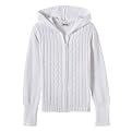 Girls' Cherokee&reg; Zip Hoodie Sweater - White