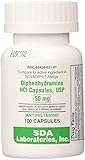 Benadryl Allergy Diphenhydramine Capsules 50mg, 100ct