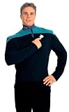 Deluxe Deep Space Nine Star Trek Uniform Shirt Costume (Teal)