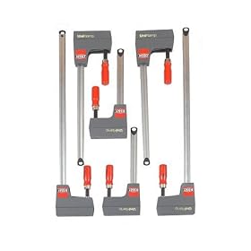 Bessey UNIK-6S 6-Piece Multi-Purpose Parallel UniKlamp Set by Bessey