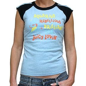 Juicy Couture "Zodiac logo" t-shirt