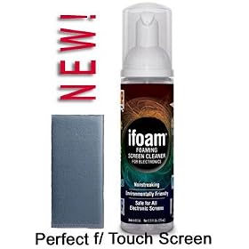 CleanScreen Cleaning System for iPHONE, iPOD, TOUCH SCREEN, LCD, MONITORS, PDA, PLASMA - Safe For ALL Electronic Screens!