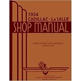 1934 1935 CADILLAC LASALLE 452D Service Shop Manual by General Motors