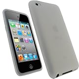 iGadgitz Clear Silicone Skin Case Cover for Apple iPod Touch 4th Generation 8gb, 32gb, 64gb + Screen Protector