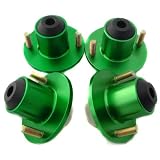 1988-2000 Honda Civic Suspension Coilover Shock Top Hats Strut Tower Green 