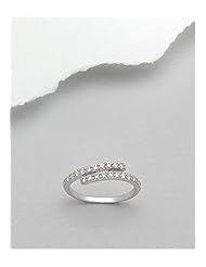 CZ Ring In 92.5 Sterling Silver