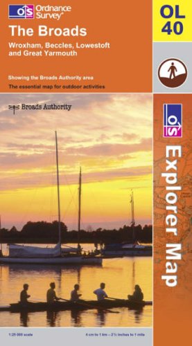 The Broads (Explorer Maps) (Explorer Maps) (OS Explorer Map)