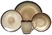 Kitchen & Housewares : Sango Nova Brown 16-Piece Dinnerware Set, Service for 4