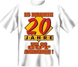 Fun T Shirt " 20 Jahre !!! " Gr��en S - XXL - 