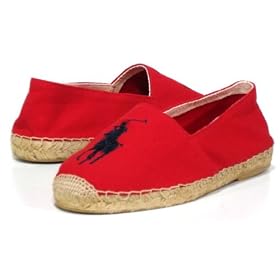 Click here to buy Polo Ralph Lauren 'Karl' Big Pony Casual Shoes Mens 10 - Red by Polo Ralph Lauren.