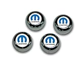 Mopar Badge Chrome ABS Snap Caps