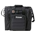 Brunswick Flash Single Tote Bowling Bag- Black