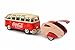 1962 Volkswagen Samba Bus 100 Years Anniversary of the Coca Cola Bottle 1/43 by Motorcity Classics 467433