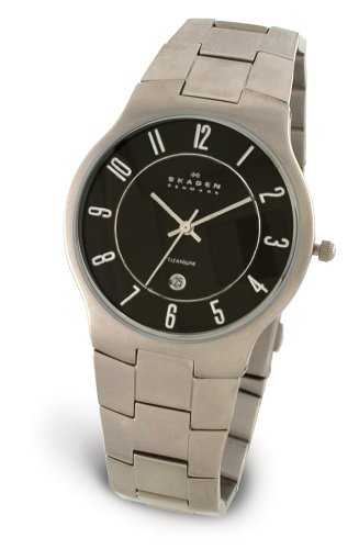 Skagen Herrenarmbanduhr Slimline Titan 572XLTXM
