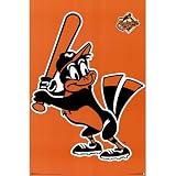 Baltimore Orioles (Logo) Sports Poster Print - 24x36