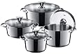 Silit Topf-Set VariaNova 4tlg.Bratentopf � 22cm, Fleischt�pfe � 18, 22 + 26cm