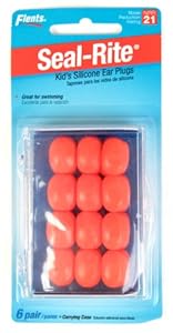 Flents Set of 12 Kids Silicone Ear Plugs, 36-Pack