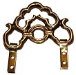 Brass hanger (1) - heavy guage, Asian design