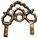 Brass hanger (1) - heavy guage, Asian design