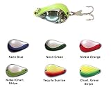 ACME K.O. Wobbler Spoons Size: 3/4 oz. (680); Color: Tequila Sunrise (TS)