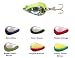 Sporting Goods : ACME TACKLE CO (S-670/NNB ) Spoons KO WOBBLER 1/2OZ NKL/NEON BLUE