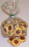 Gourmet Food : Scott's Cakes 1 lb. Apricot Butter Cookies in a Parrotville Bag
