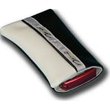 noble NORRUN Mobile Phone Bag or Cell Phone Case # smart # Model Adalgot # replaces the phone bag of manufacturer/model Samsung E2550 Monte Slider # custom made # a beautiful unique piece # with one side inserted radiation protection against electrical smog # with microfiber material inside to the cleaning of mobile phone and display # from the Man