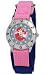 Disney Kid's Ariel Time Teacher Pink Velcro Watch #0803C009D045S503