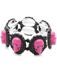 Tarina Tarantino "Iconic Classics" Classic Tarina Lucite Skull Cuff Bracelet