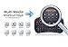VIBOTON Mobile Wireless Keyboard Mini USB Gaming Small Keyboards with Touchpad Best Ergonomic Smart TV Keyboards Support Android,Linux,Windows,Control Your Device Easier & Better or Your Money Back!