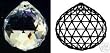 20mm Swarovski Strass Logo Crystal Ball Prisms #8558-20