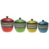 Certified International Santa Fe Canister Set, 4-Piece