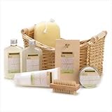 Lemongrass Eucalyptus Bath Body Lotion Scrub Spa Set
