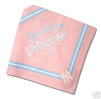 Dog Bandana - Pink - New York Yankees - Small