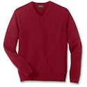 Cotton/Cashmere V-Neck Sweater