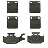 2000-2002 Yamaha YFM 400 Kodiak 4x4 Hunter Kevlar Carbon Front & Rear Brake Pads