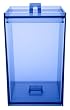 Zak Designs True Blue 2-1/2-Quart Stackable Canister, Periwinkle