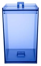Zak Designs True Blue 2-1/2-Quart Stackable Canister, Periwinkle