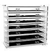 Acrylic Deluxe 7-Drawer Jewelry Chest (Clear) (11 7/8"H x 12 5/8"W x 6 1/2"D)