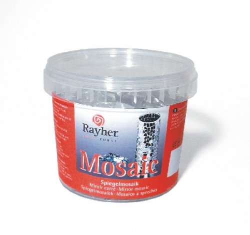 Pierres miroir mosaique - 1x1 -5 cm - Seau env. 1200 pces / 1 kg