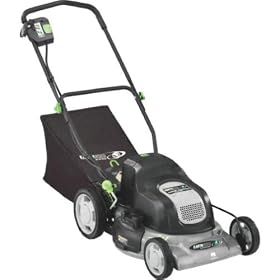 Earthwise 60120 20-Inch 24-Volt Cordless Electric Bag/Mulch/Side Dischange Lawn Mower With Removable Battery Pack