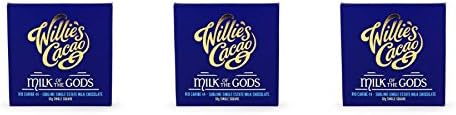 (3 PACK) - Willies Milk Of The Gods Rio Caribe 44% Milk Chocolate | 50g | 3 PACK - SUPER SAVER - SAVE MONEY